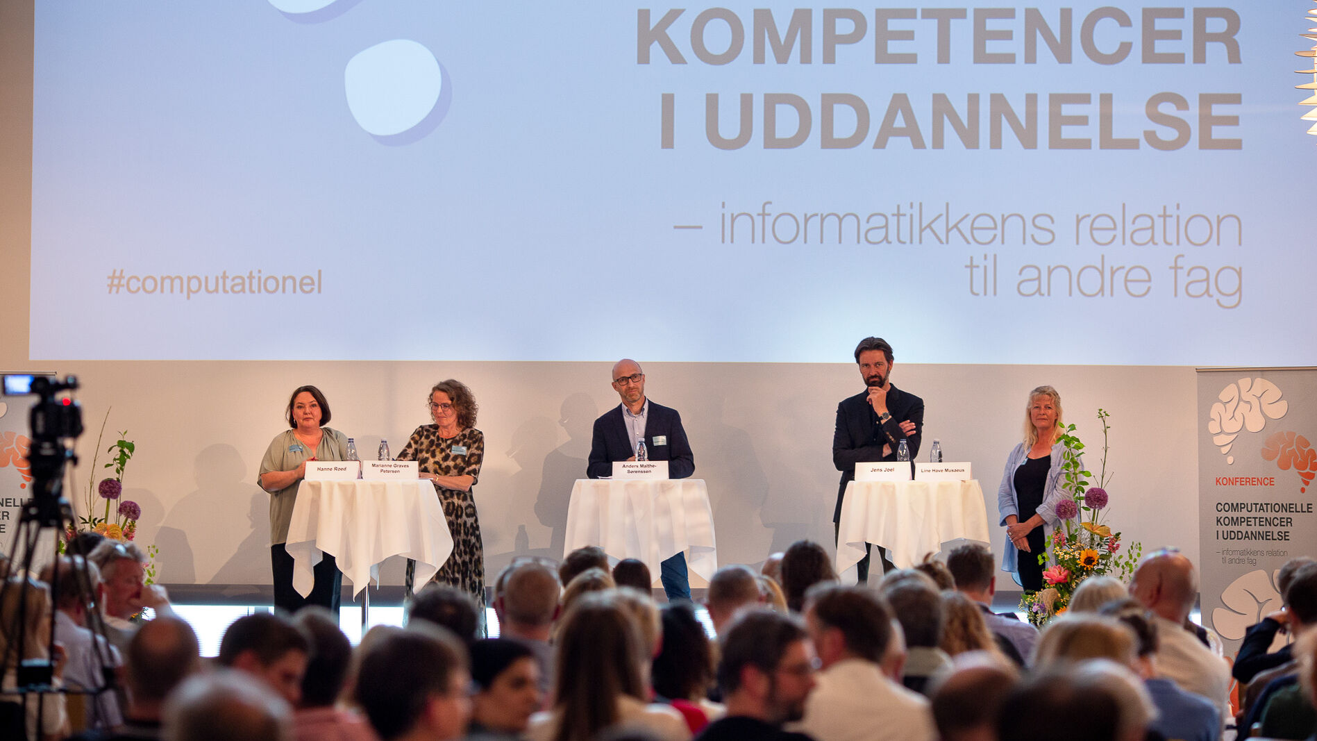 Foto fra konferencens paneldebat. Fotograf Lars Kruse, AU Foto