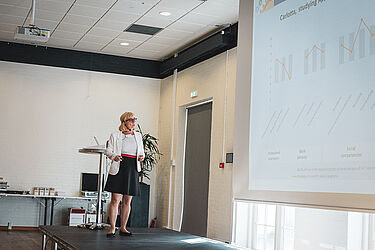 Link til større version af billede med Silvia Förstch fra Bamberg Universität