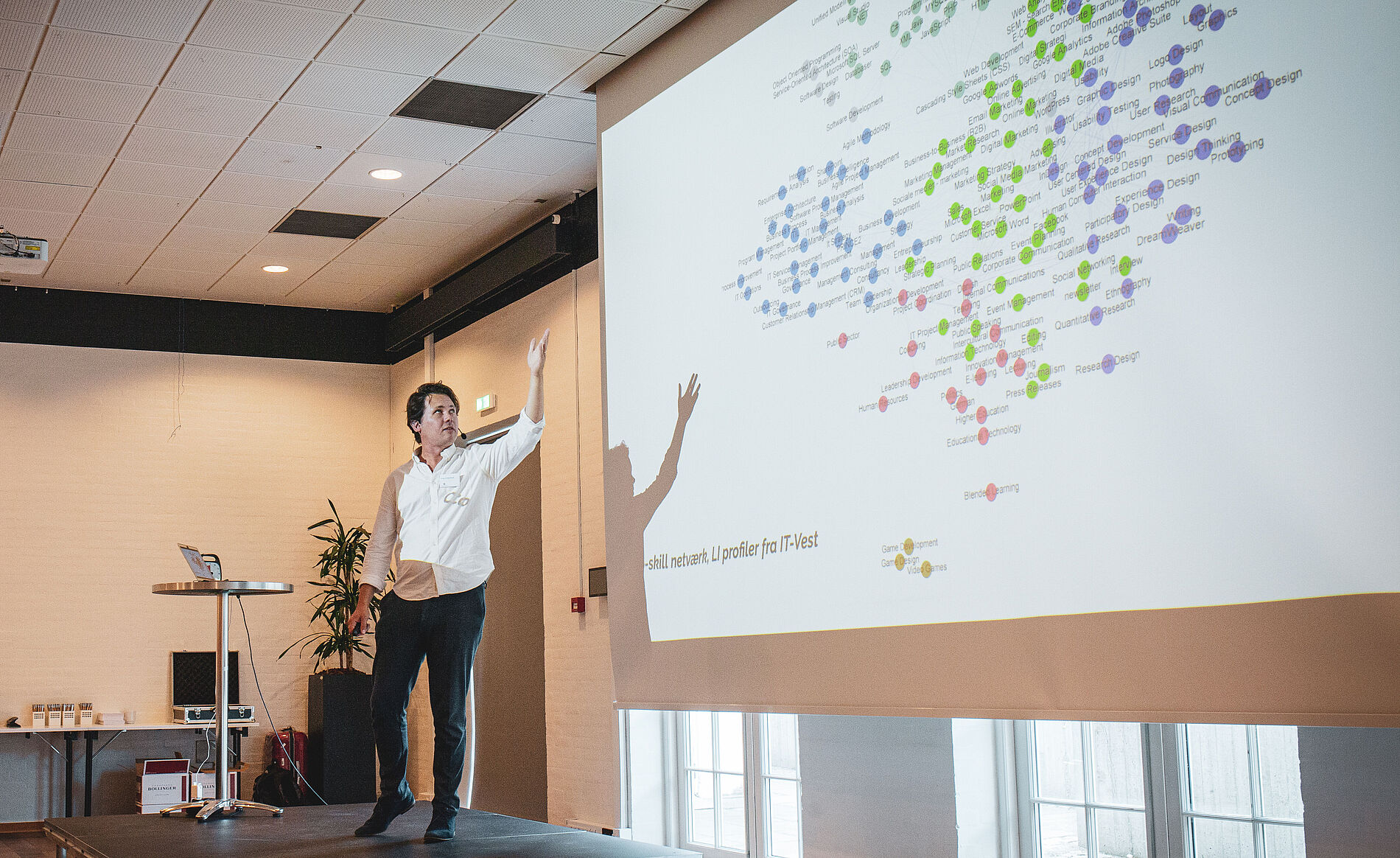 Anders Kristian Munk holder oplæg på It-vests konference om digitale modeller i samfundsvidenskabelig forskning