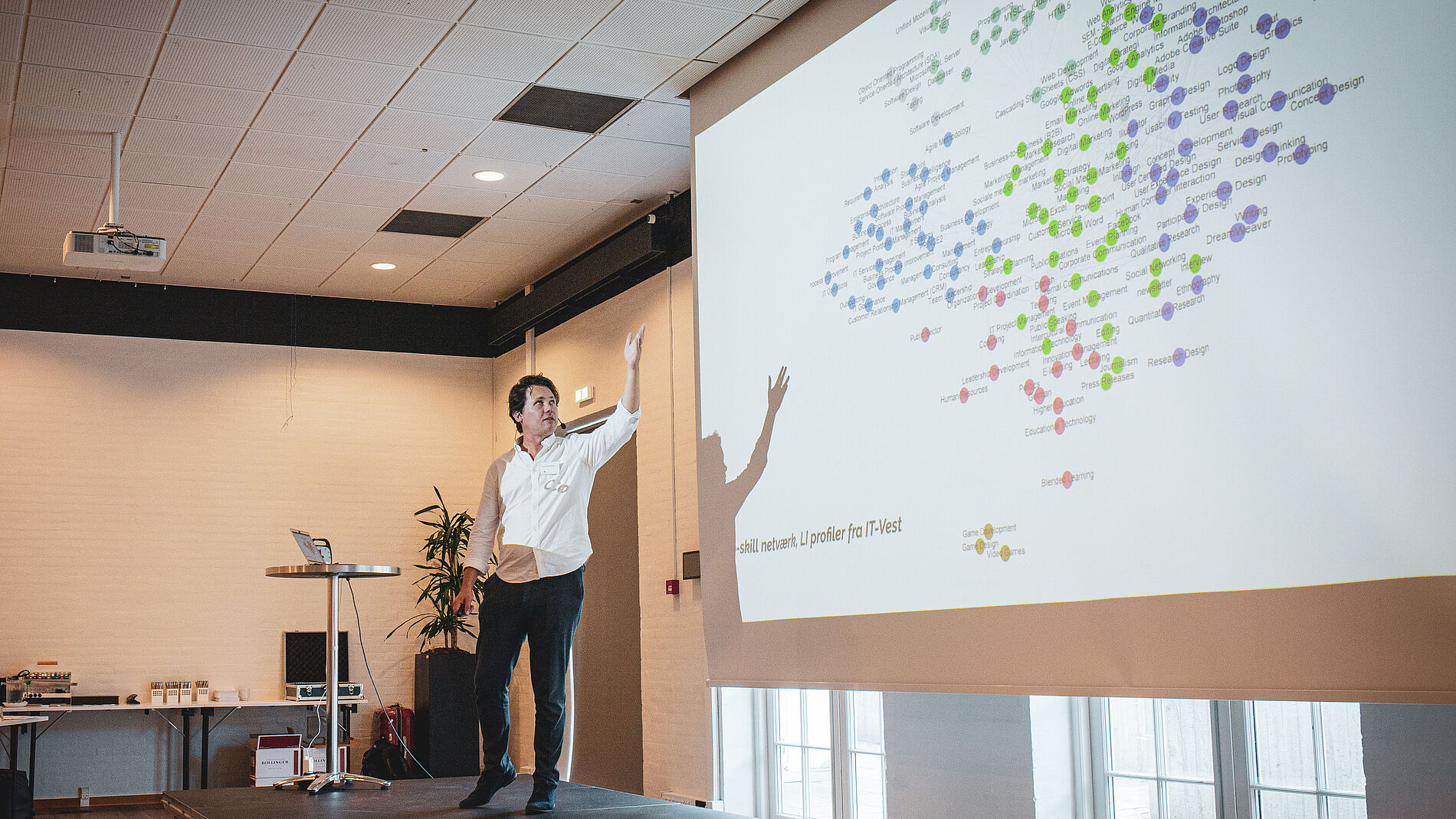 Anders Kristian Munk holder oplæg på It-vests konference om digitale modeller i samfundsvidenskabelig forskning