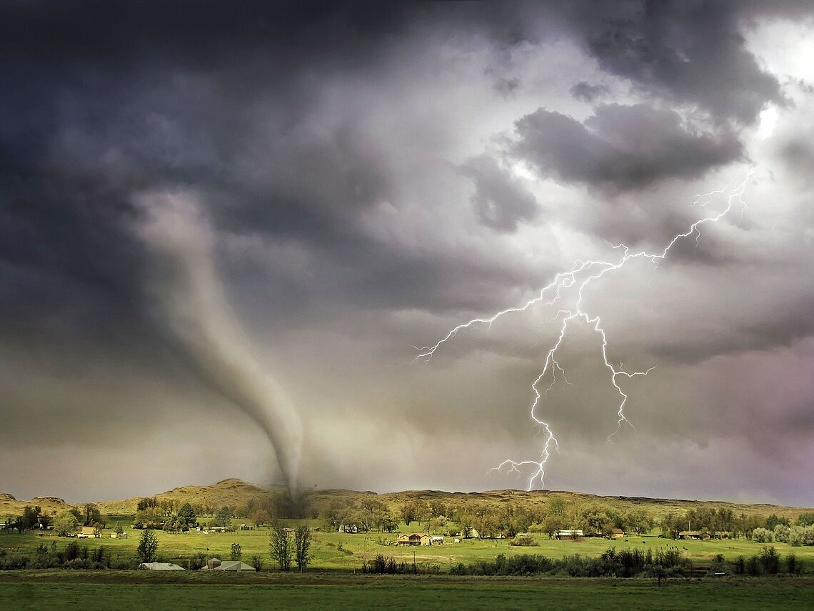Tornado - foto af Ralph W. Lambrecht fra Pexels