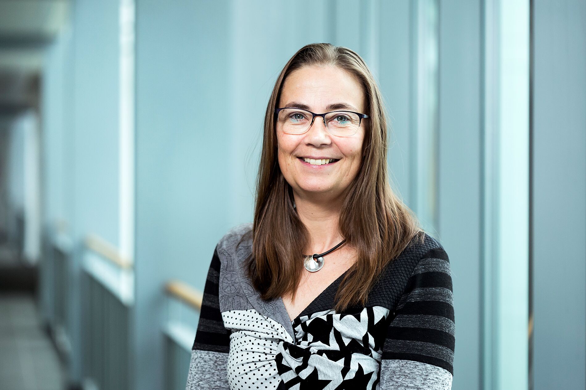 Link til pressefoto af Bettina Lundgaard Hansen, udviklingschef, It-vest - samarbejdende universiteter. Foto: Roar Paaske