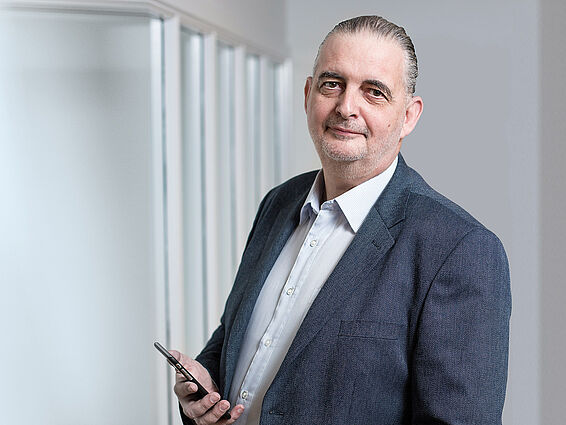 Foto: Lars Kruse, Aarhus Universitet Jørn Winfred Rasmussen, master i it - Foto: Lars Kruse, Aarhus Universitet