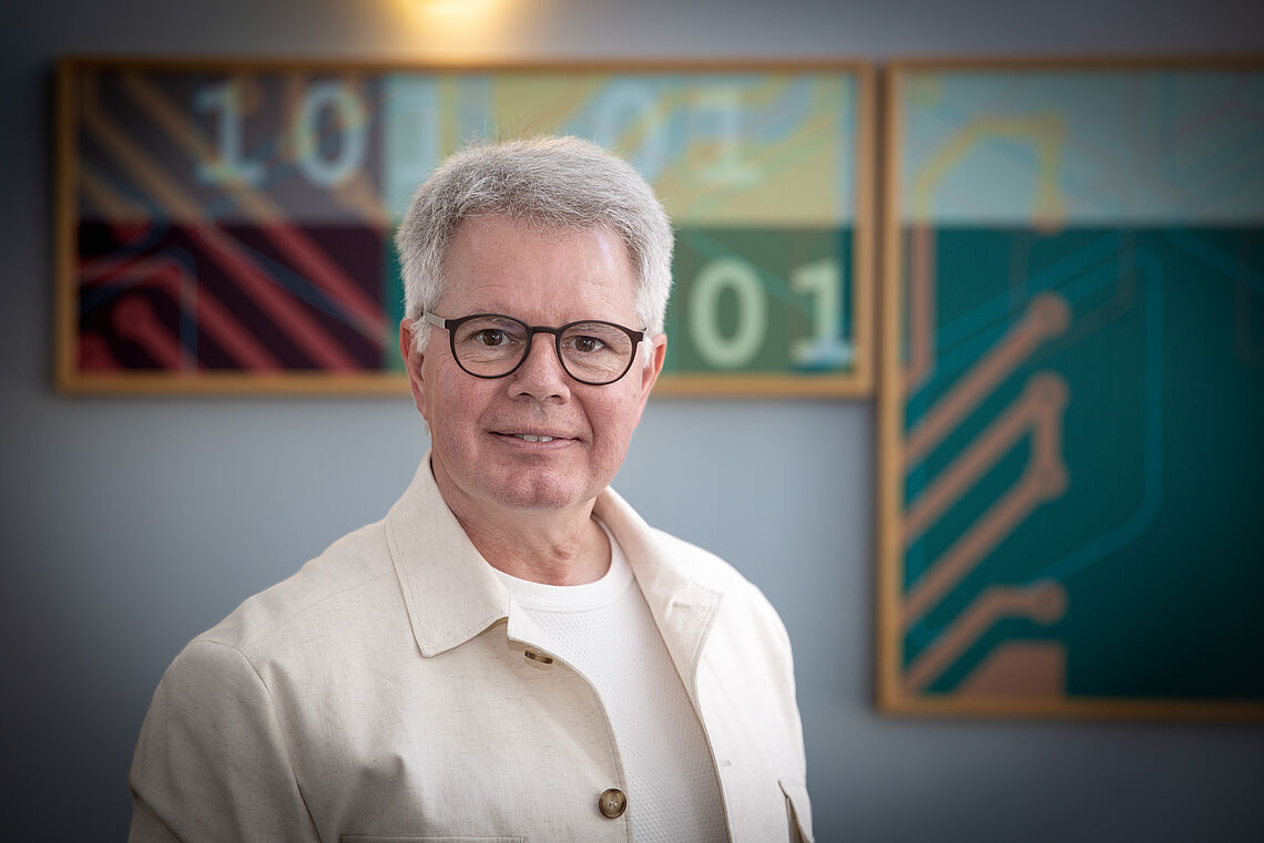 Michael E. Caspersen, direktør for It-vest, foto: Lars Kruse, Aarhus Universitet