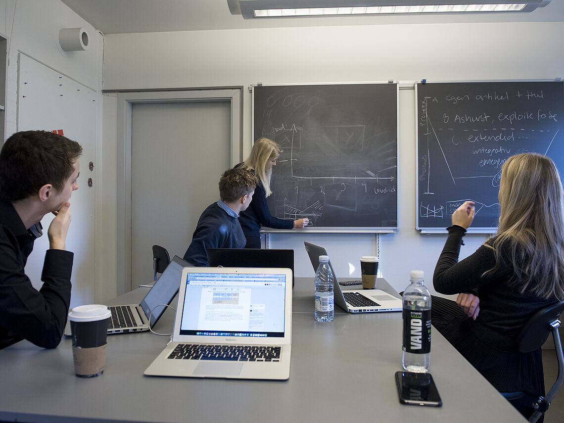 Samfundsvidenskabelige studerende på Aalborg Universitet