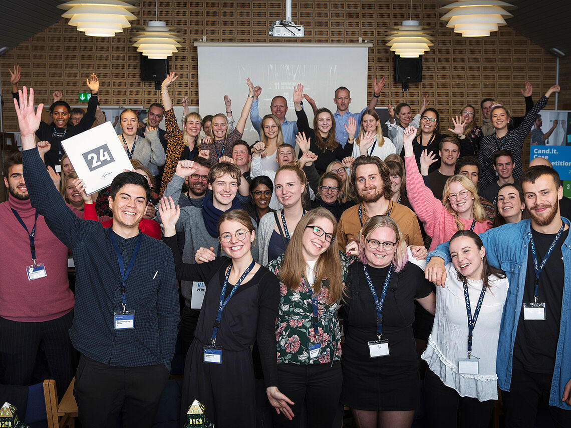Deltagerne ved Cand.it. Case Competition 2019