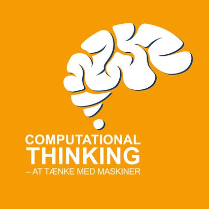 Logo for It-vests podcast-serie 'Computational Thinking - at tænke med maskiner'